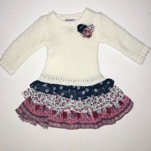 Boutique style winter/fall dress 12M